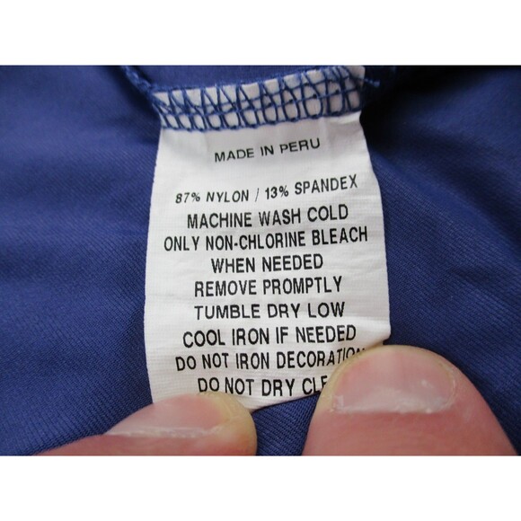 Greyson Polo Shirt Mens Large Blue Performance Stretch Preppy Golfer Golf * - Picture 8 of 16